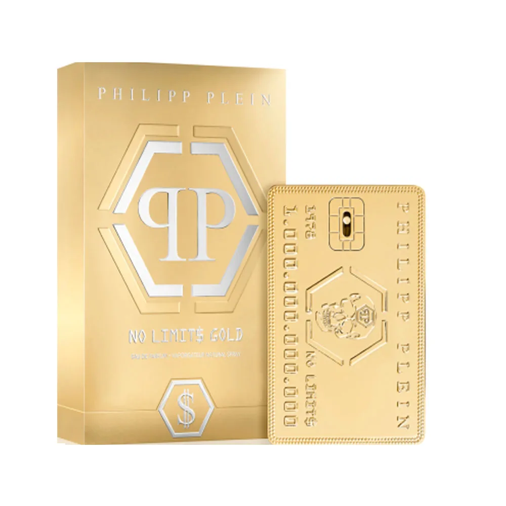 Anúncio: PHILLIP PLEIN NO LIMITS GOLD EDP 90ML
