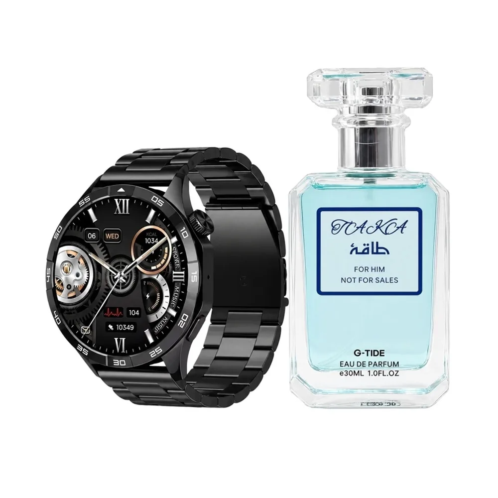 Anúncio: SMARTWATCH GTIDE KIT POWER BLACK+PERFUME