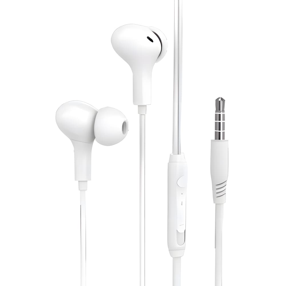 Anúncio: Fone de Ouvido G-Tide MW02 com Conector Mini Jack 3.5mm / Microfone - White