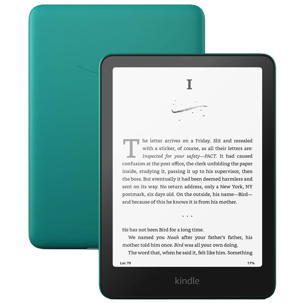 Anúncio: Kindle Amazon Paperwhite 12th 2024 B0CFPHV9ZN 16GB com Tela de 7.0 / 300 ppi / Wi-Fi / USB-C - Jade