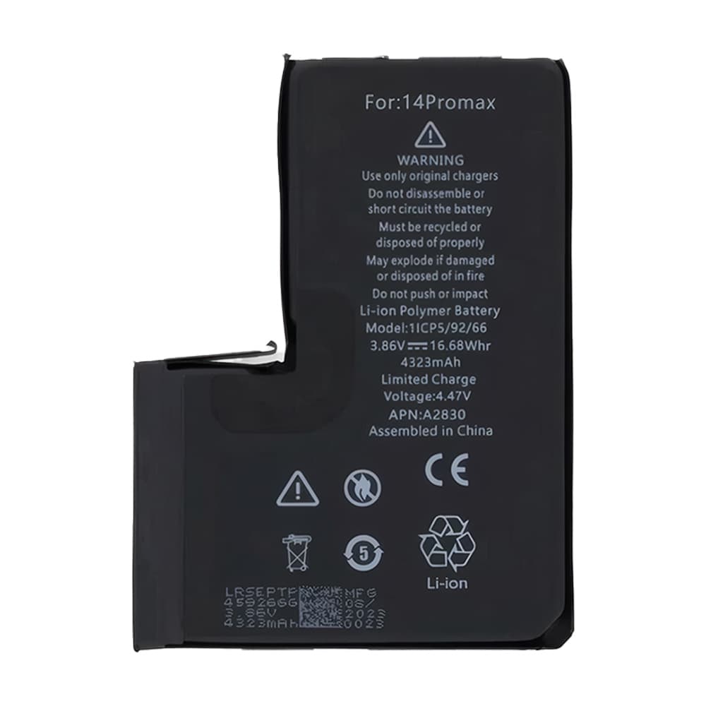 Anúncio: Peça de Reposição de Bateria para iPhone 14 Pro Max sem Flex