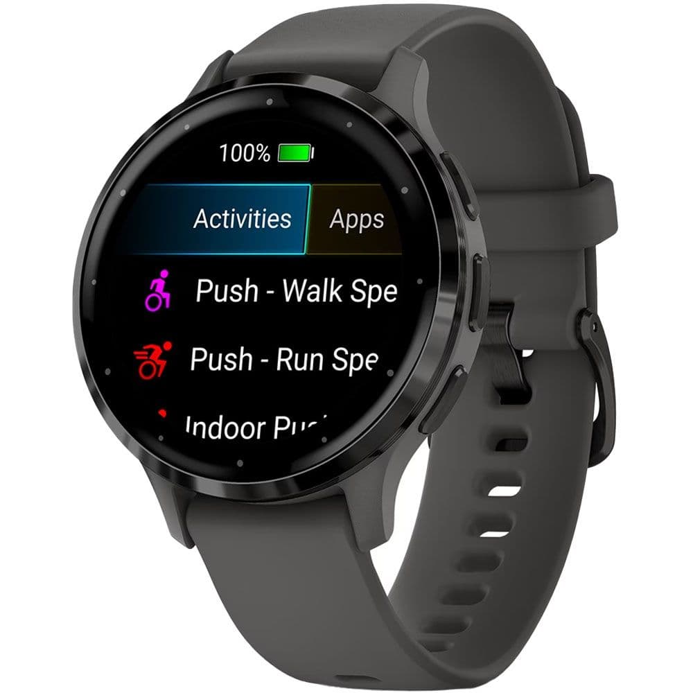 Anúncio: Smartwatch Garmin Venu 3s 010-02785-00 com Tela AMOLED / 5 ATM / 41mm / Wi-Fi / 8GB - Grey