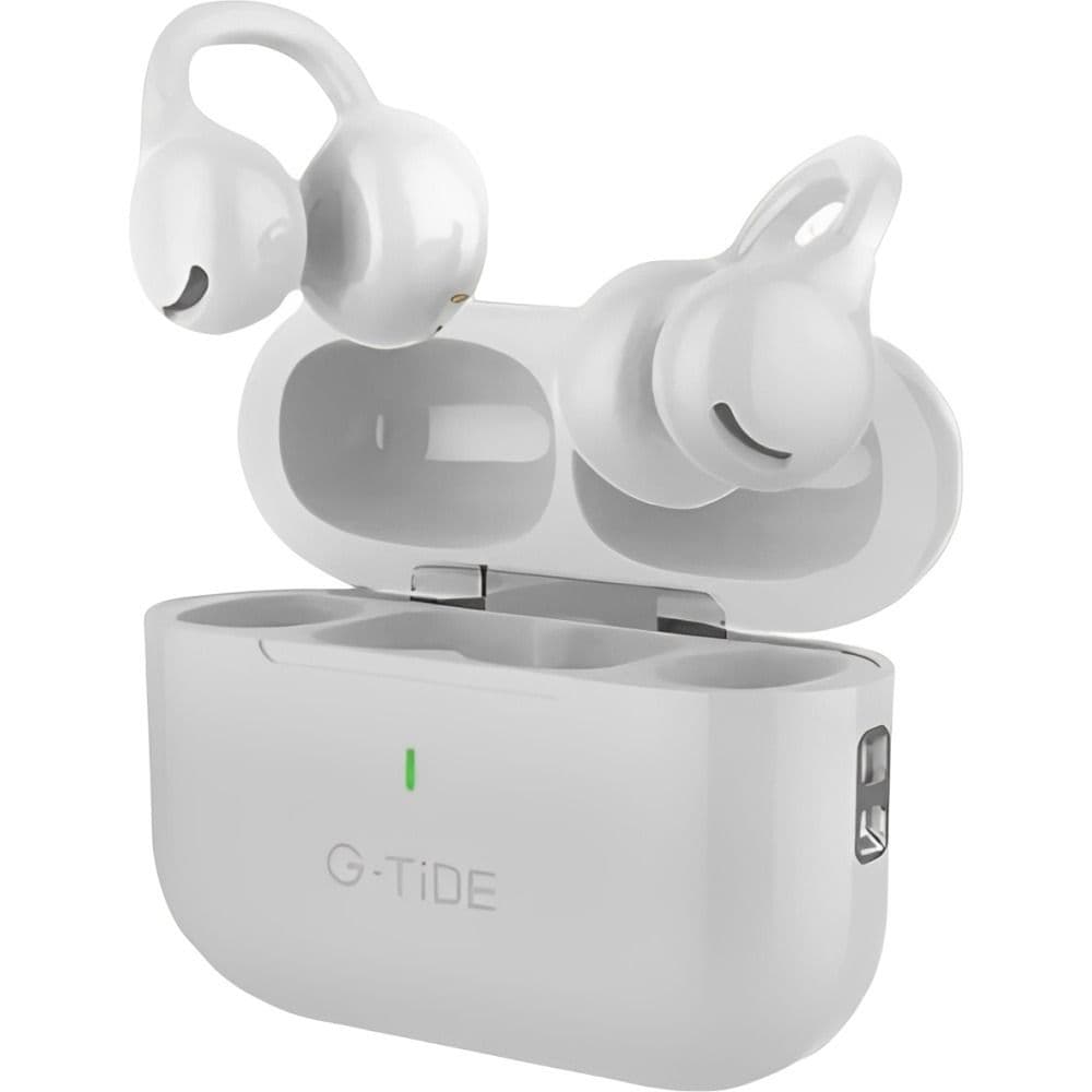 Anúncio: Fone de Ouvido G-Tide Clip On com Bluetooth / Controle Táctil / ANC - White
