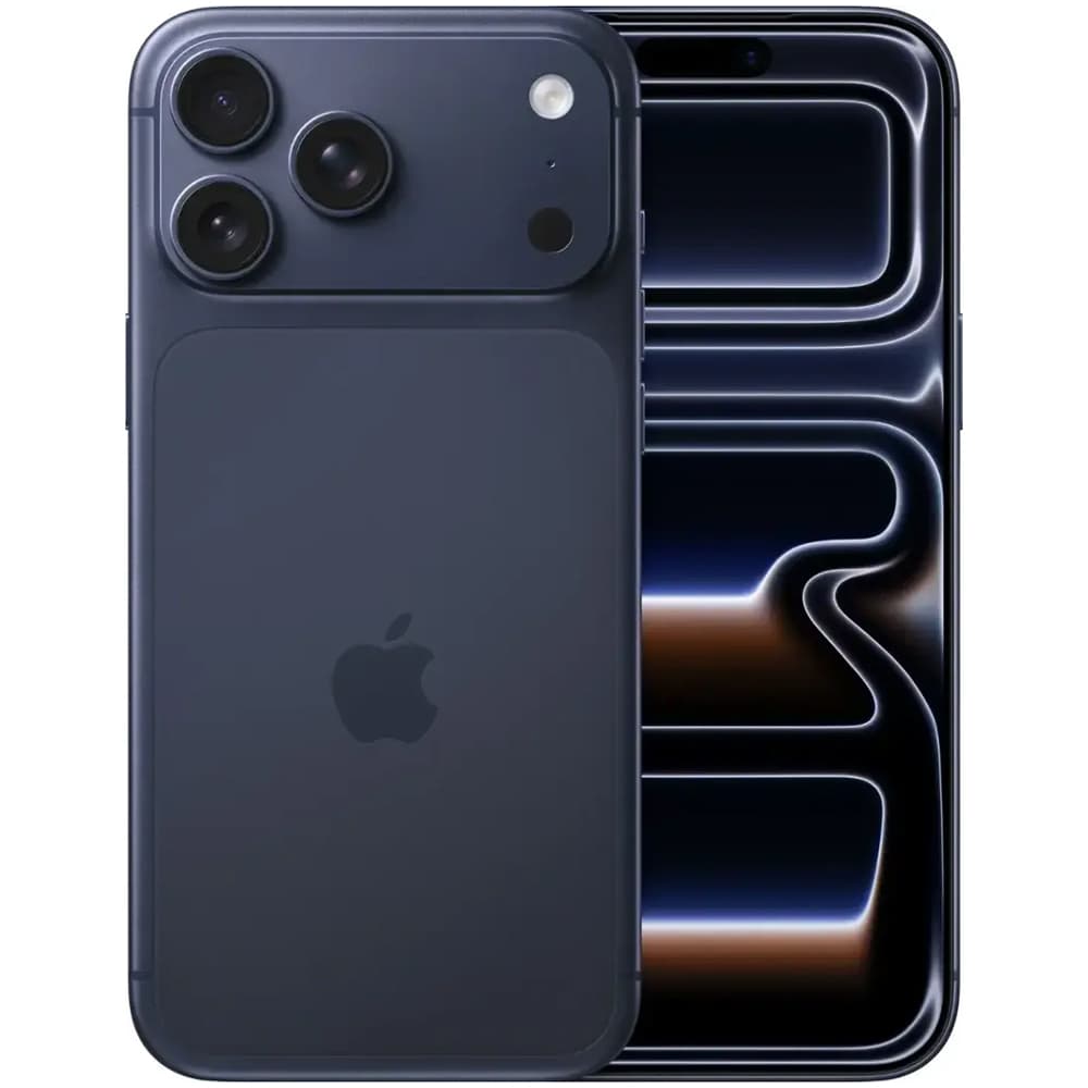 Anúncio: Apple iPhone 17 Pro Max 512GB A3257 LL Tela Super Retina XDR 6.9 / Cam Tripla 48+48+48MP/18MP Center Stage / iOS 26 - Deep Blue (As Is+)