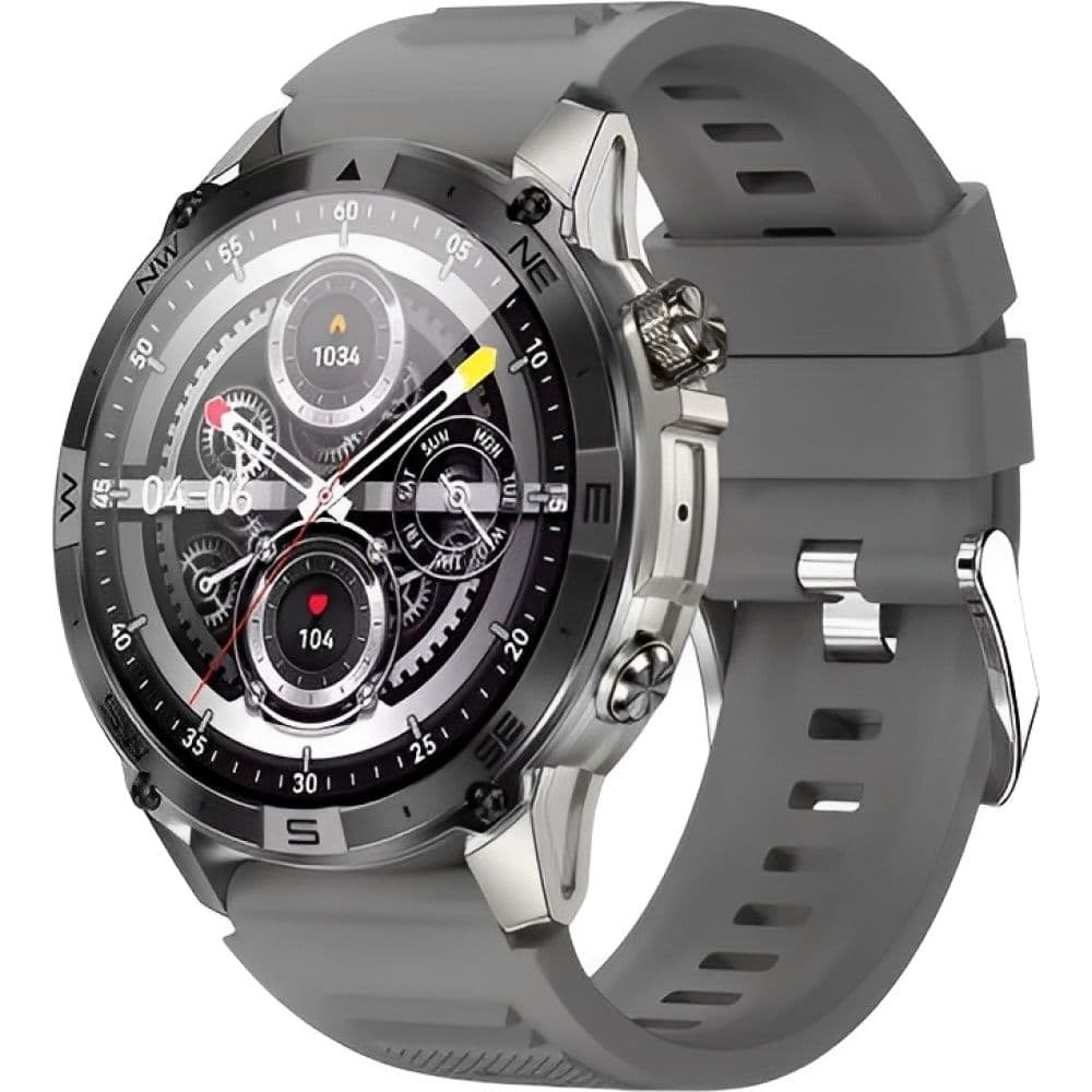 Anúncio: Smartwatch G-Tide R6 Pro com Tela 1.43 AMOLED / Sensor HR / IP68 / Bluetooth - Grey