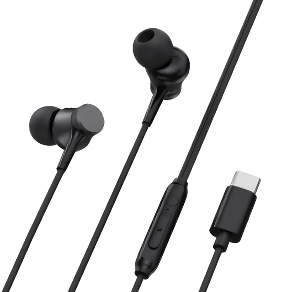 Anúncio: Fone de Ouvido G-Tide CW02 com Conector USB-C / Microfone - Black