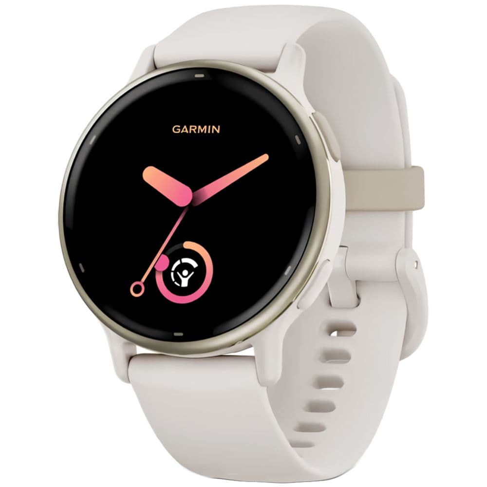 Anúncio: Smartwatch Garmin Vívoactive 5 010-02862-11 com 5 ATM / 42mm / Wi-Fi / 4GB - Ivory White