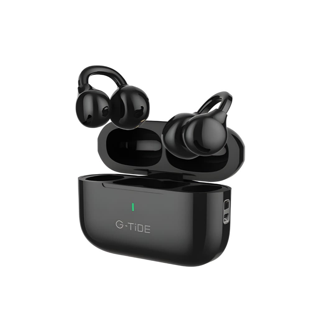 Anúncio: Fone de Ouvido G-Tide Clip On com Bluetooth / Controle Táctil / ANC - Black