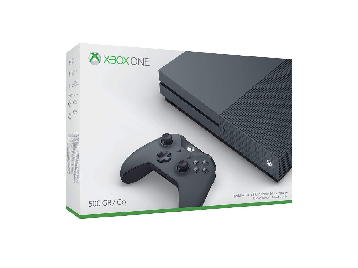 Anúncio: CAIXA VAZIA XBOX ONE S 500GB NEGRO