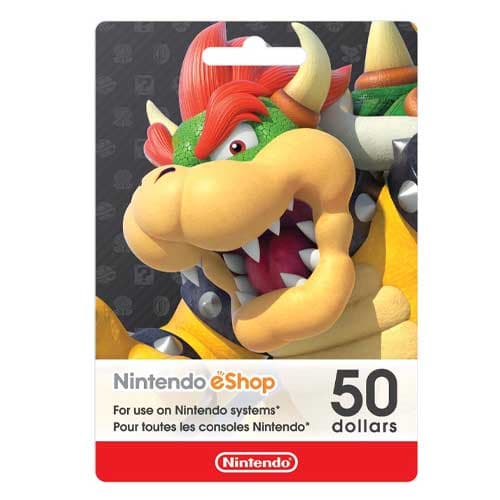 Anúncio: NINTENDO ESHOP CARD 50$