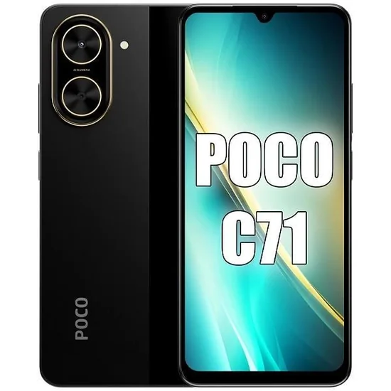 Anúncio: SMARTPHONE XIAOMI POCO C71 128/4GB BLACK GLOBAL