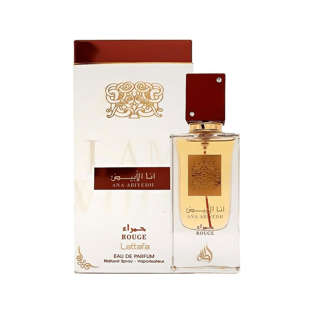 Anúncio: LATTAFA ANA ABIYEDH ROUGE EDP 60ML