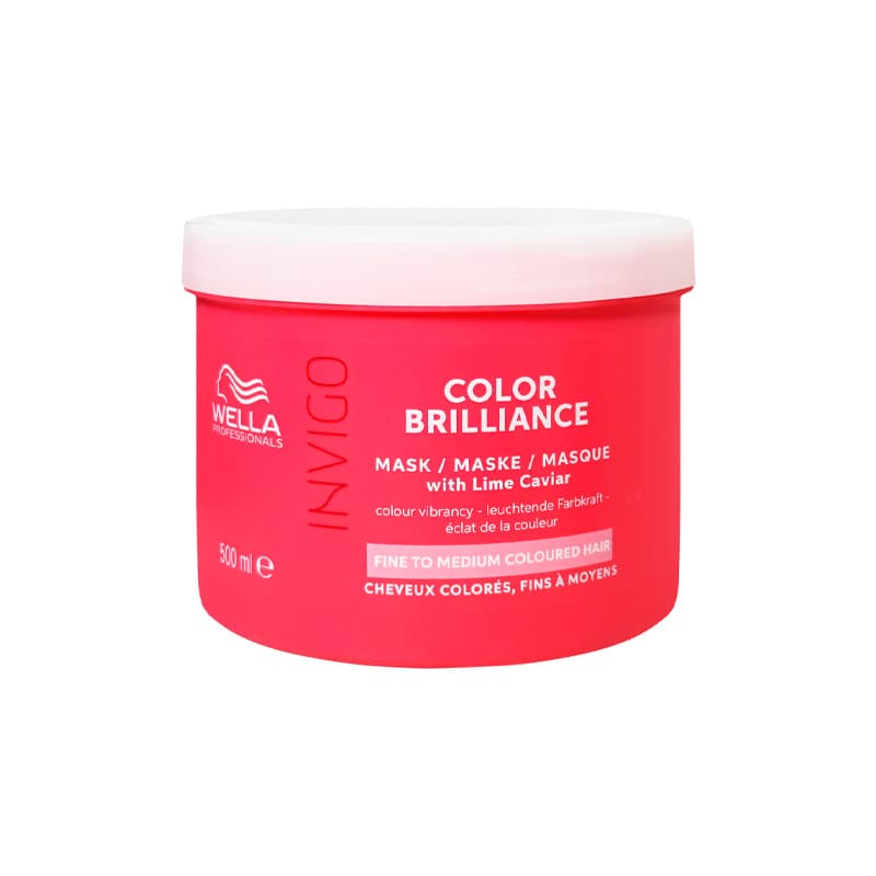 Anúncio: WELLA BRILLIANCE FINE MASK 500ML