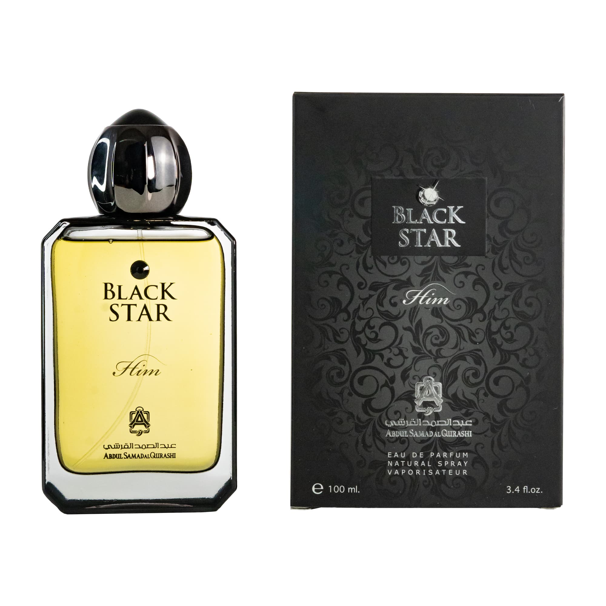 Anúncio: ASQ. QURASHII BLACK STAR FOR HIM EDP 100ML