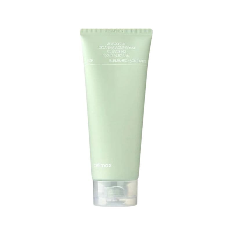 Anúncio: CELIMAX JI WOO GAE CICA BHA ACNE FOAM CLEANS 150ML