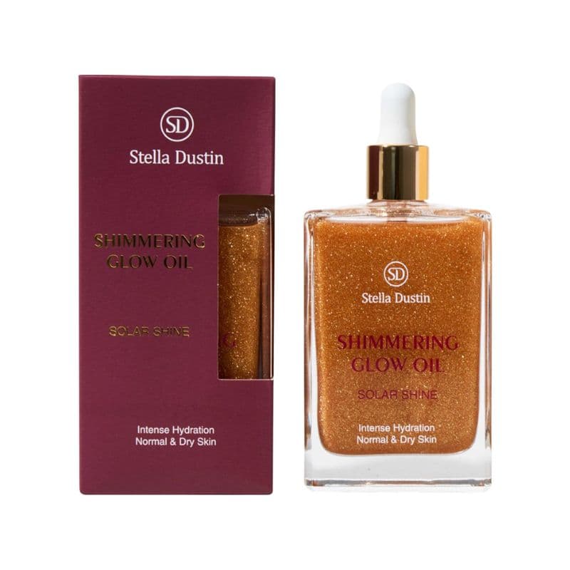 Anúncio: STELLA DUSTIN OIL SHIMMER GLOW SOLAR SHINE 100ML