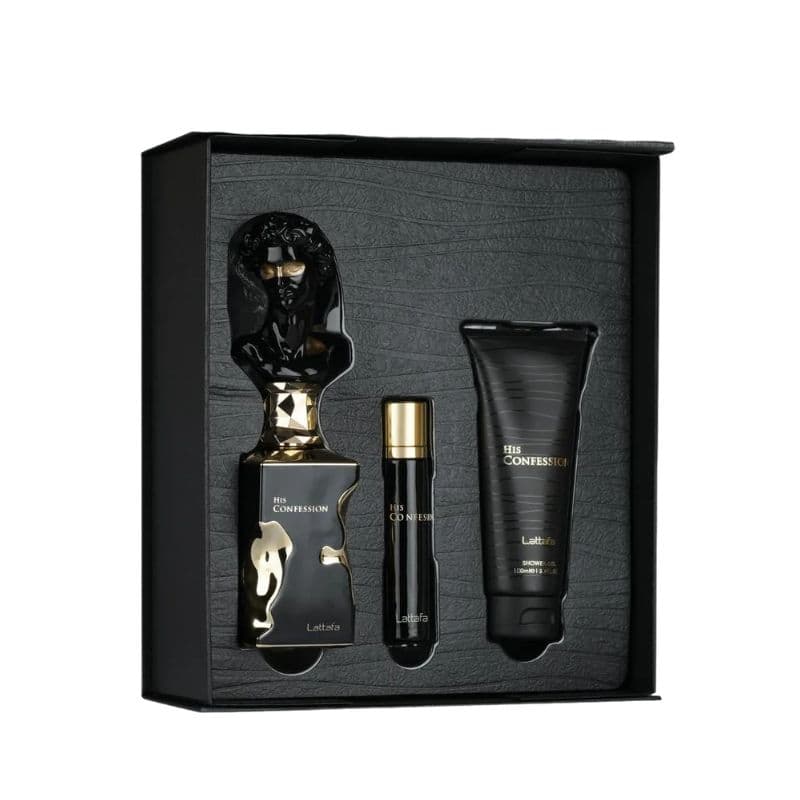 Anúncio: LATTAFA HIS CONFESSION GIFTSET 100ML+12ML+HAIR