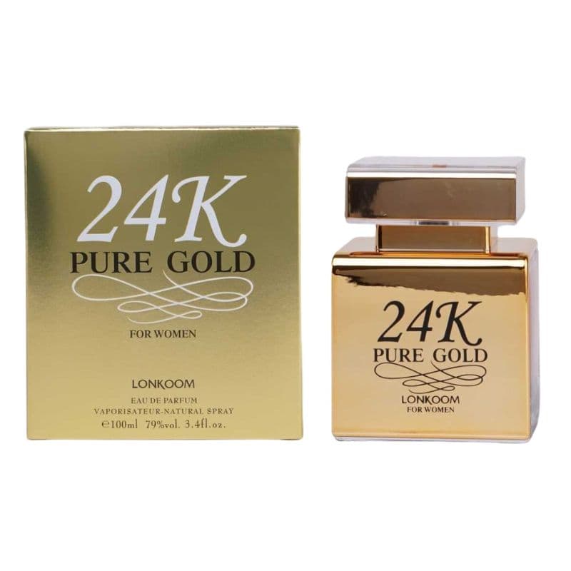 Anúncio: LONKOOM 24K-PURE GOLD EDP 100ML