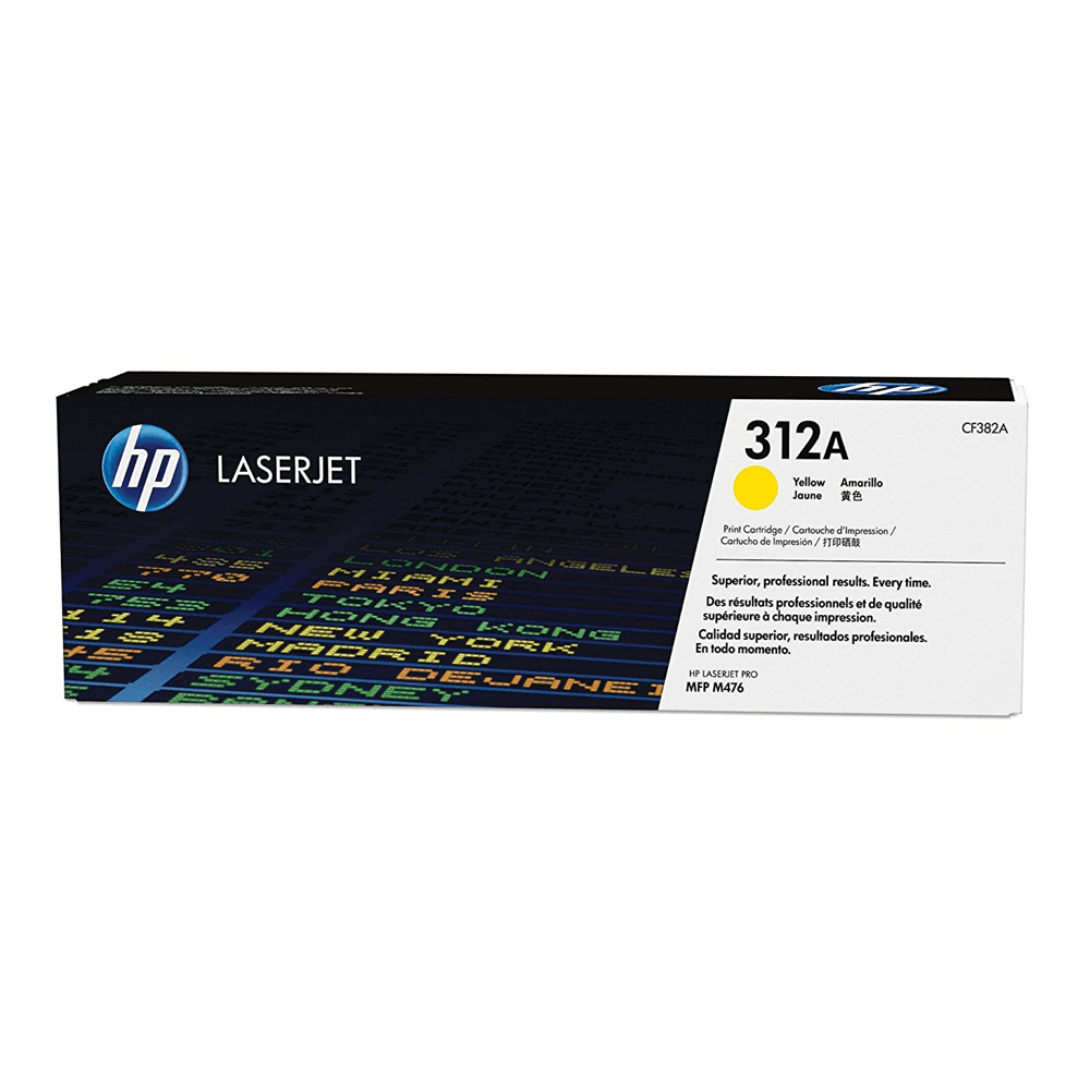 Anúncio: Toner HP 312A Amarelo – CF382A