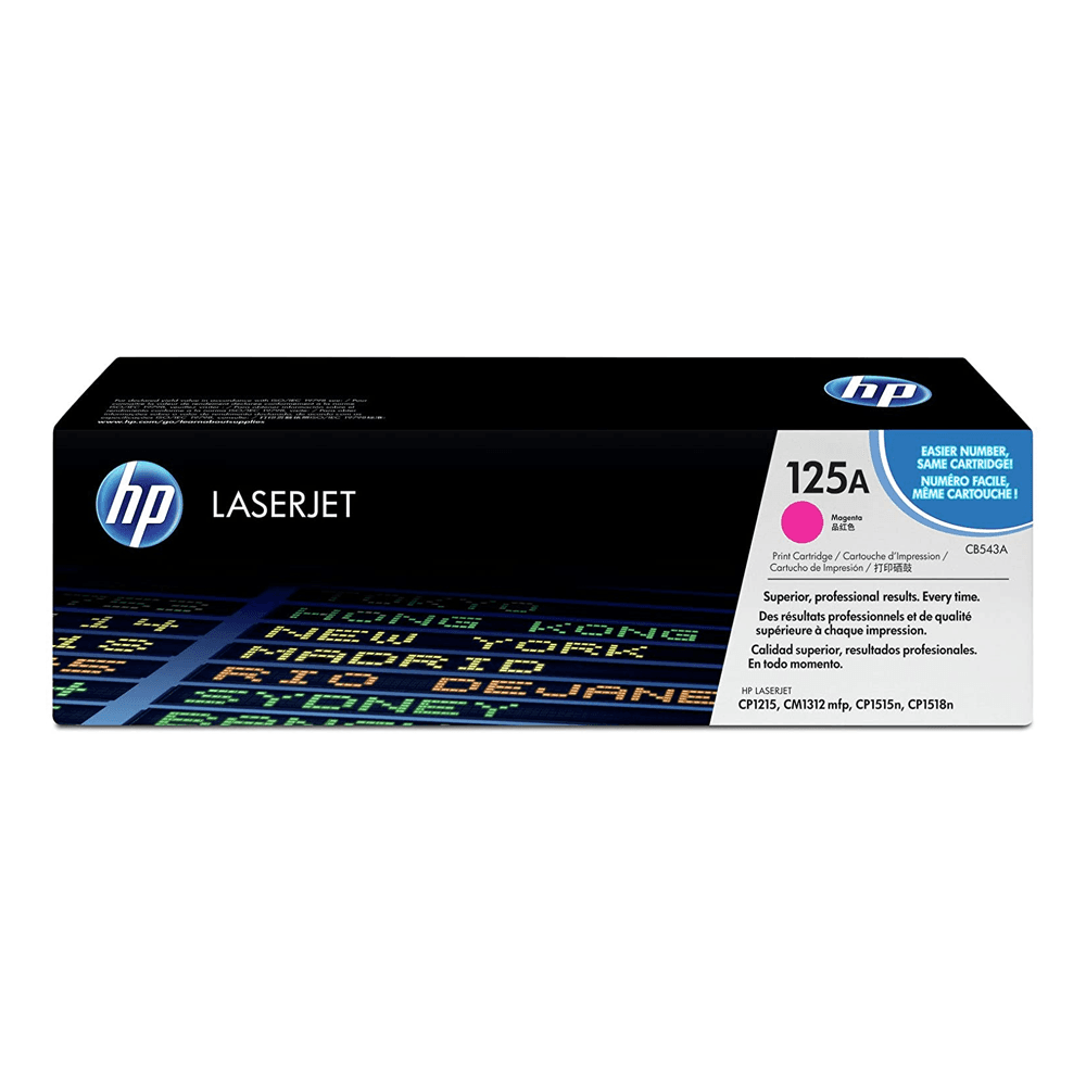 Anúncio: Toner HP 125A Magenta – CB543A
