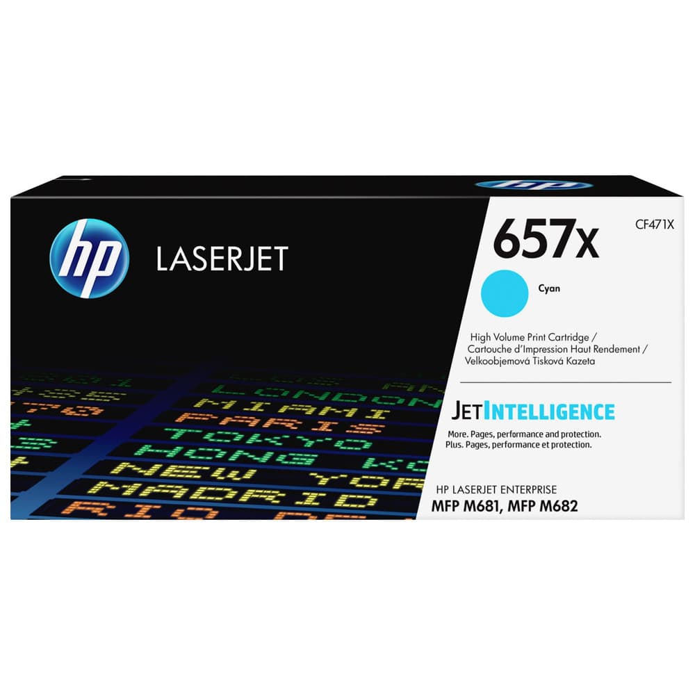 Anúncio: Toner HP 657X Cyan – CF471X