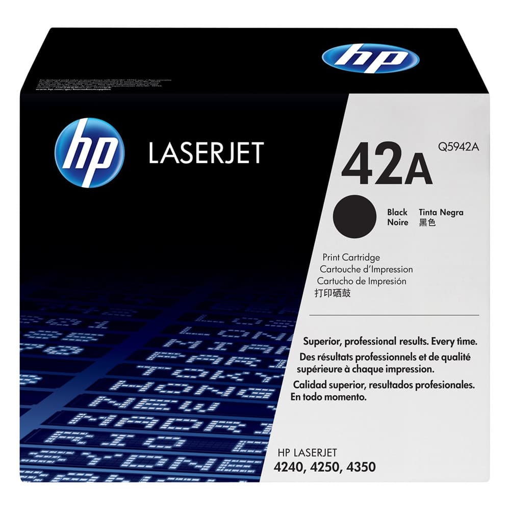 Anúncio: Toner HP 42A Preto – Q5942A
