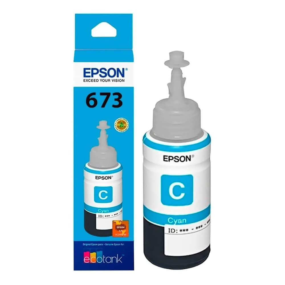 Anúncio: Frasco de Tinta Epson T673220 70ML Ciano