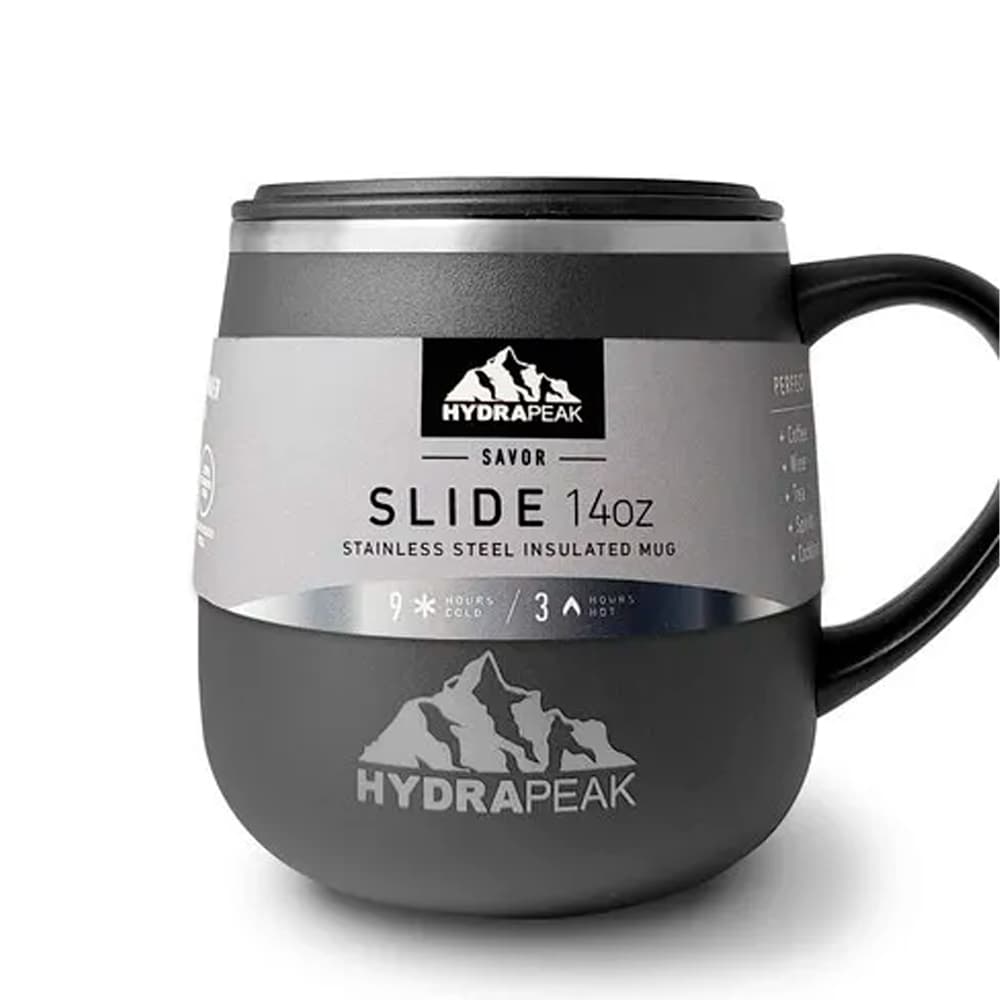 Anúncio: Caneca Térmica Hydrapeak HP-SLIDE-14-GRAPHITE 414ML – Grafite