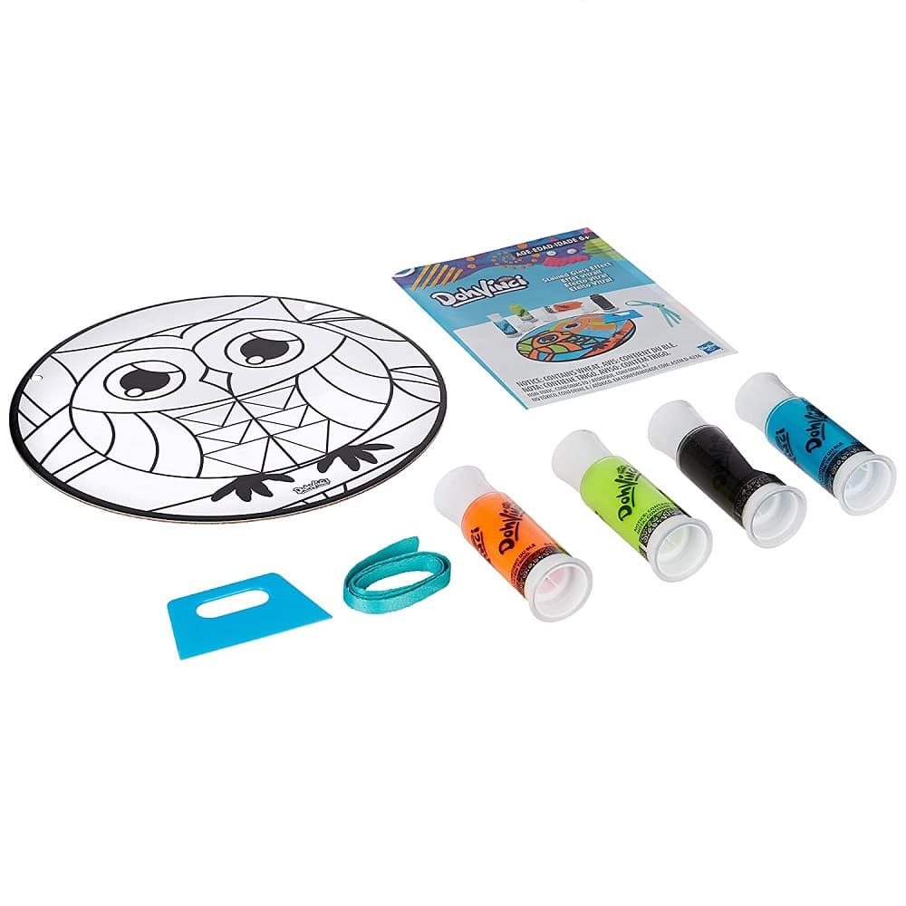 Anúncio: HASBRO PLAY-DOH E0455 DOHVINCI GLASS EFFECT OWL – E0455