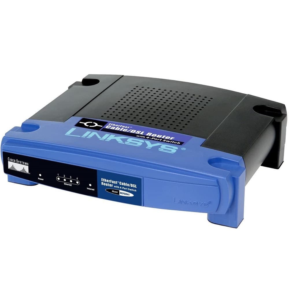 Anúncio: Roteador Linksys BEFSR41 1 Porta Wan + 4 Portas RJ45 10/100