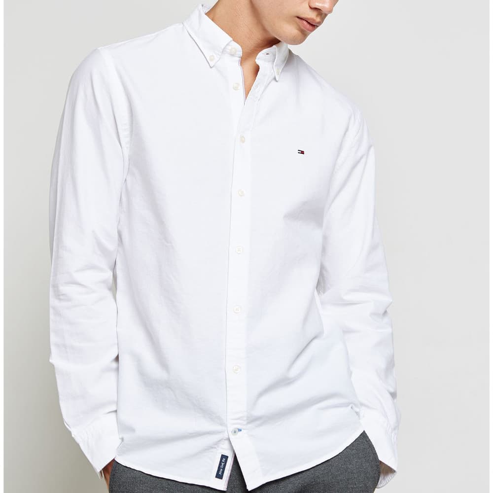 Anúncio: Camisa Tommy Hilfiger Masculino MW0MW03015-112 XL Branco