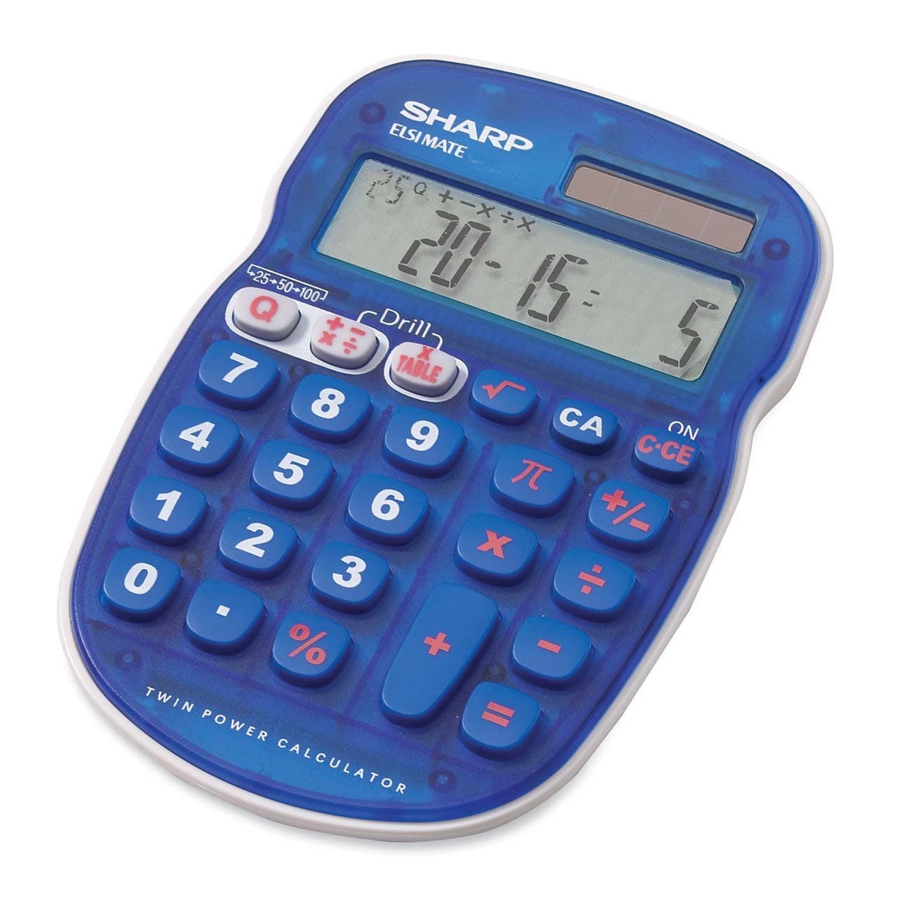 Anúncio: Calculadora Sharp EL-S25BBL 10 Dígitos – Azul