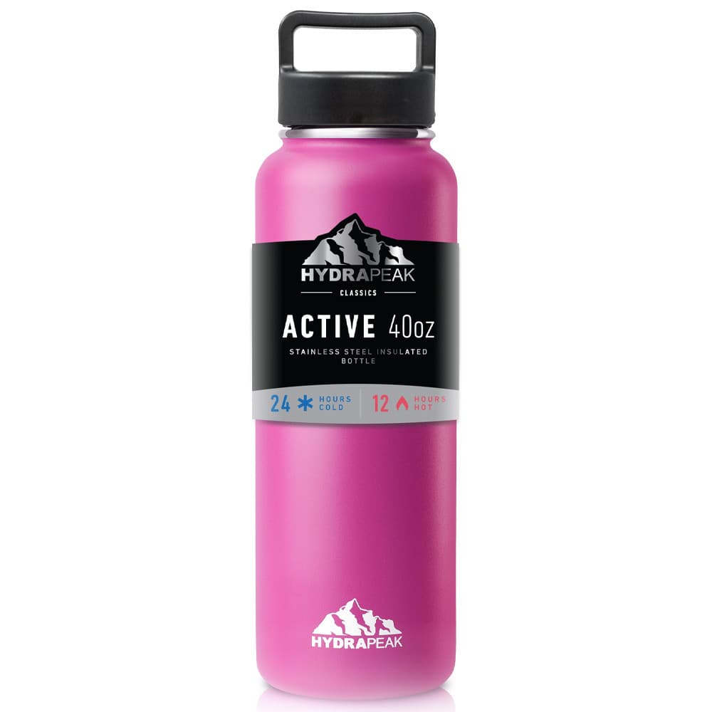 Anúncio: Garrafa Térmica Hydrapeak HP-WIDE-40-HOTPINK 1.2L – Rosa