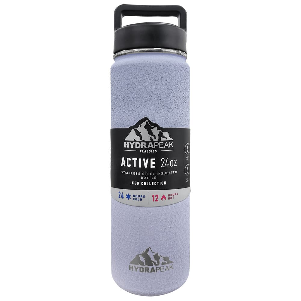 Anúncio: Garrafa Térmica Hydrapeak HP-ICED-24-LAVENDER Coleção De Gelo 709ML – Lavanda