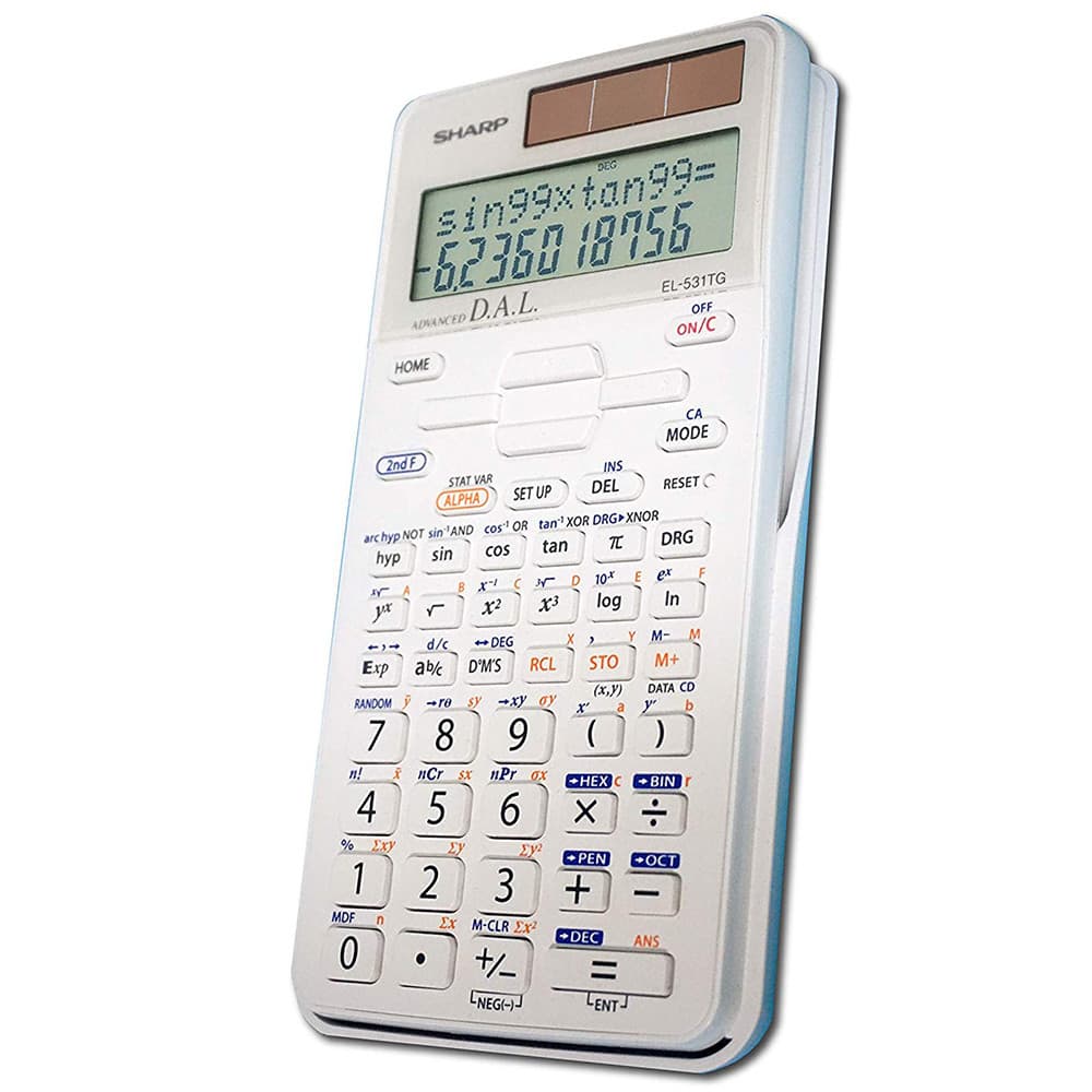 Anúncio: Calculadora Sharp Científica 12 Digitos EL-531TGBDW Branco