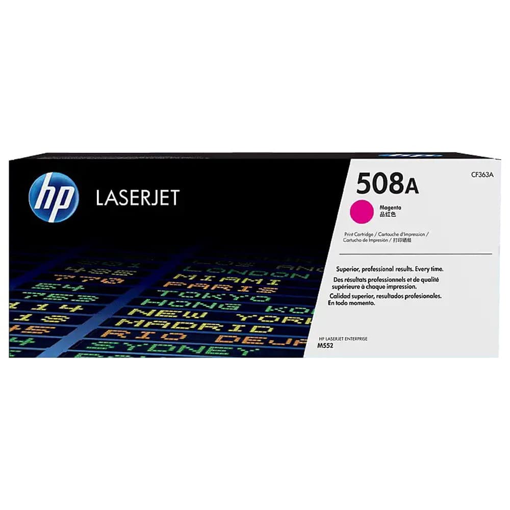 Anúncio: Toner HP 508A Magenta – CF363A
