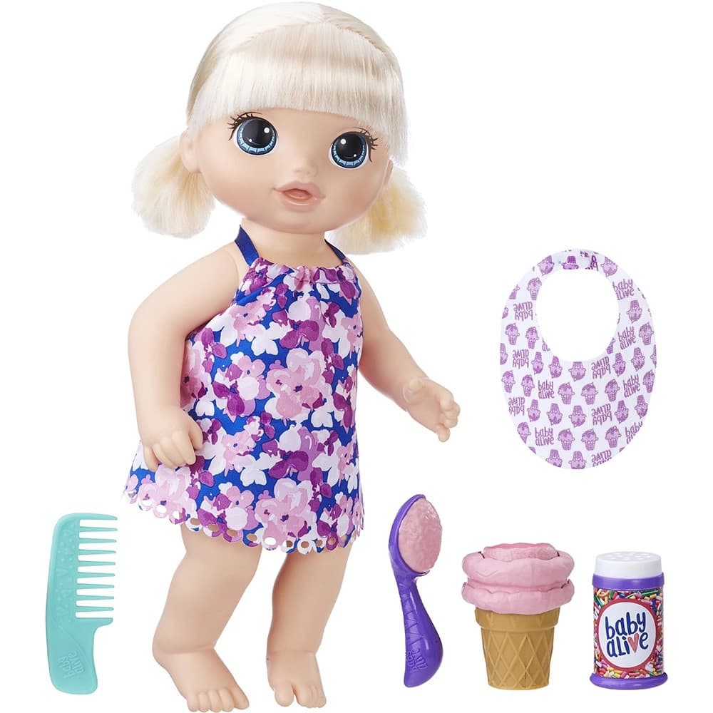 Anúncio: Boneca Hasbro Baby Alive Sorvete Magico Loira – C1090