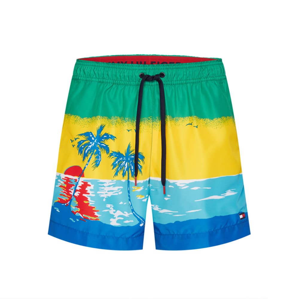Anúncio: Short De Praia Tommy Hilfiger Masculino UM0UM01475-0GY-01 M – Beach Engineered