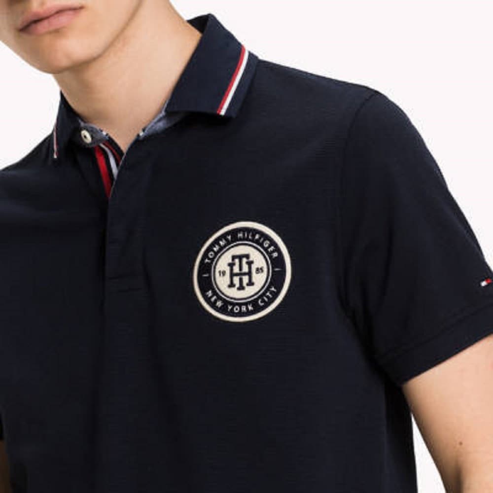 Anúncio: Camiseta Tommy Hilfiger Polo Masculino MW0MW03246-403 M Azul