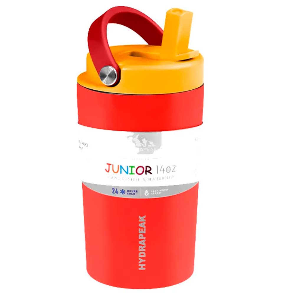 Anúncio: Garrafinha Escolar Hydrapeak HP-CUP14-RED-MG/RD 400ML – Vermelho