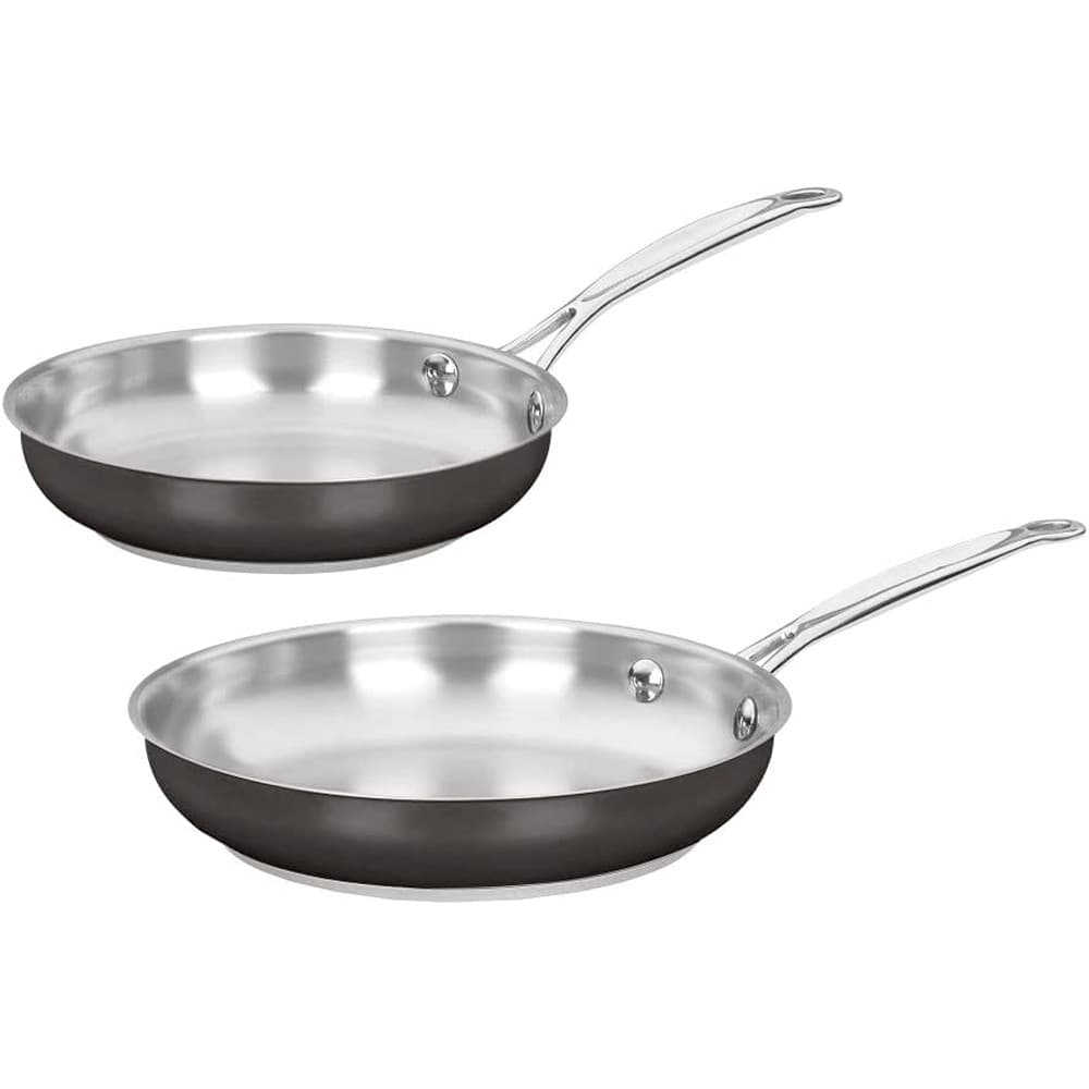 Anúncio: Jogo De Frigideiras Cuisinart BSC722-810 Indução 20CM / 25CM 2 Peças