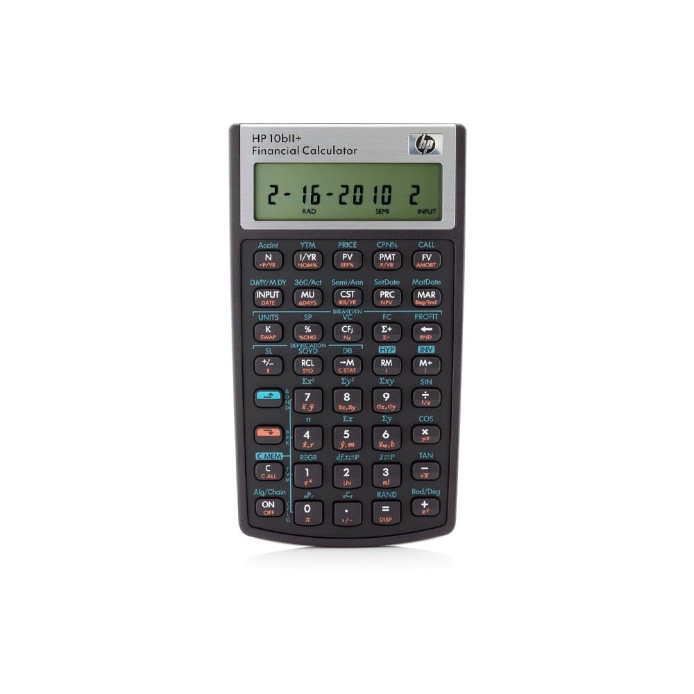 Anúncio: Calculadora Financeira HP 10BII+ Bluestar – NW239AA B17