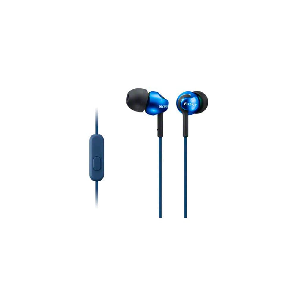 Anúncio: Fone De Ouvido Sony MDR-EX110AP Mini Jack 3.5mm – Azul