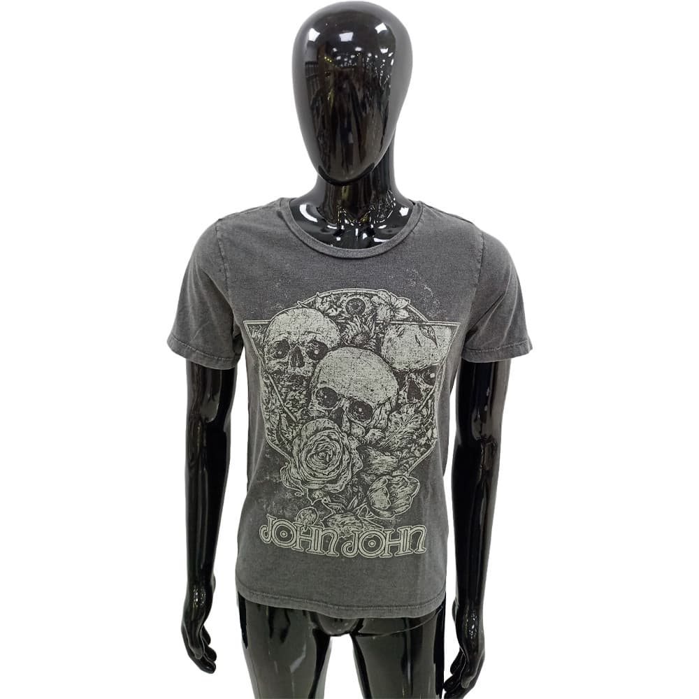 Anúncio: Camiseta John John Masculino 42-54-3463-003 P – Preto