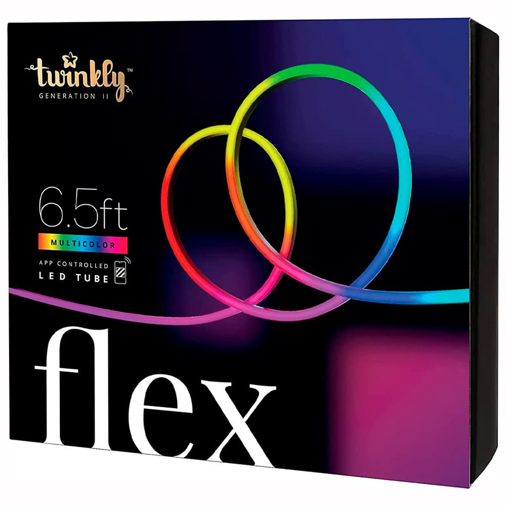 Anúncio: Luzes Twinkly Flex RGB Wi-Fi/Bluetooth/IP20 Bivolt – TWFL200STW-WUS