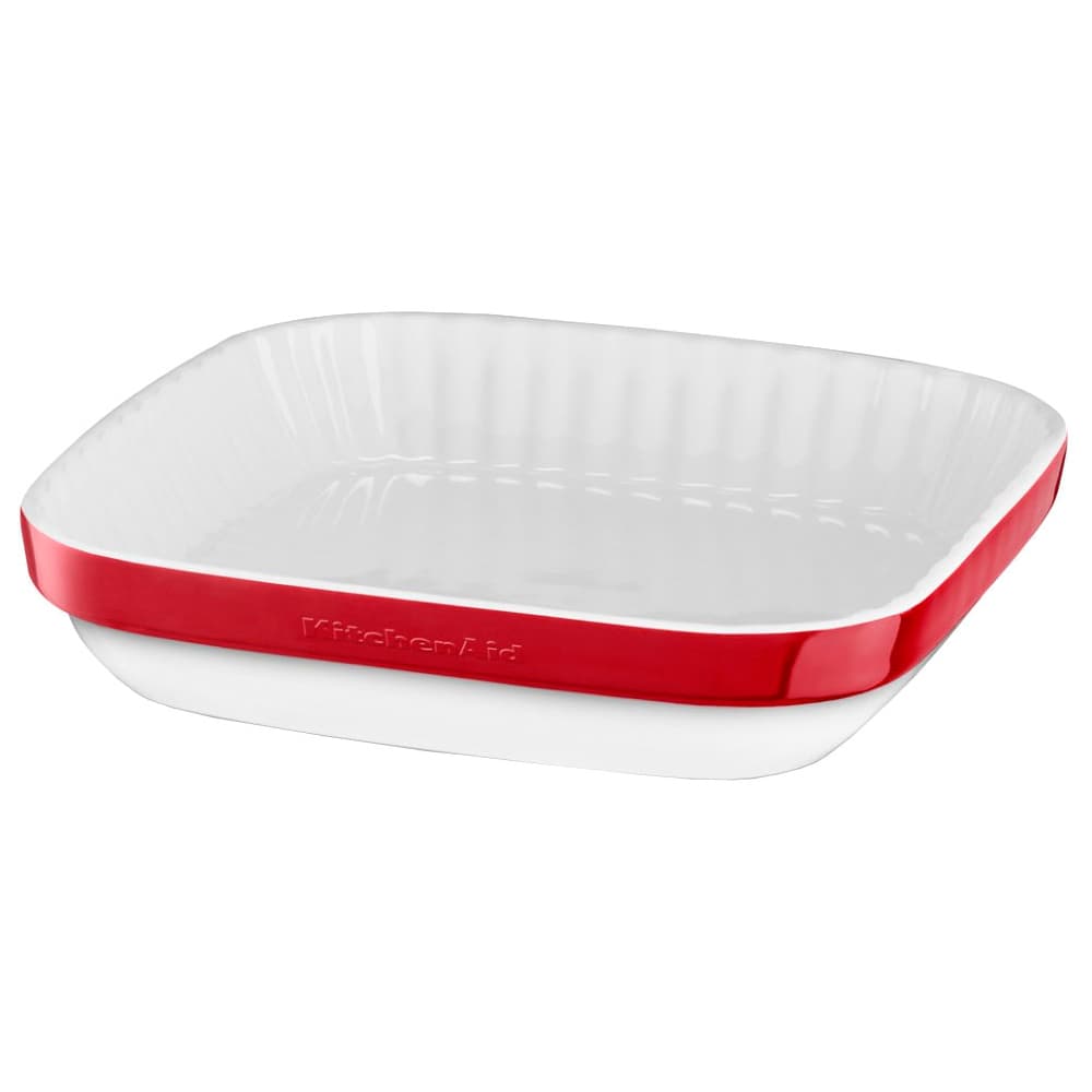 Anúncio: Assadeira KitchenAid KBLR09AGER 9” – Branca/Vermelha
