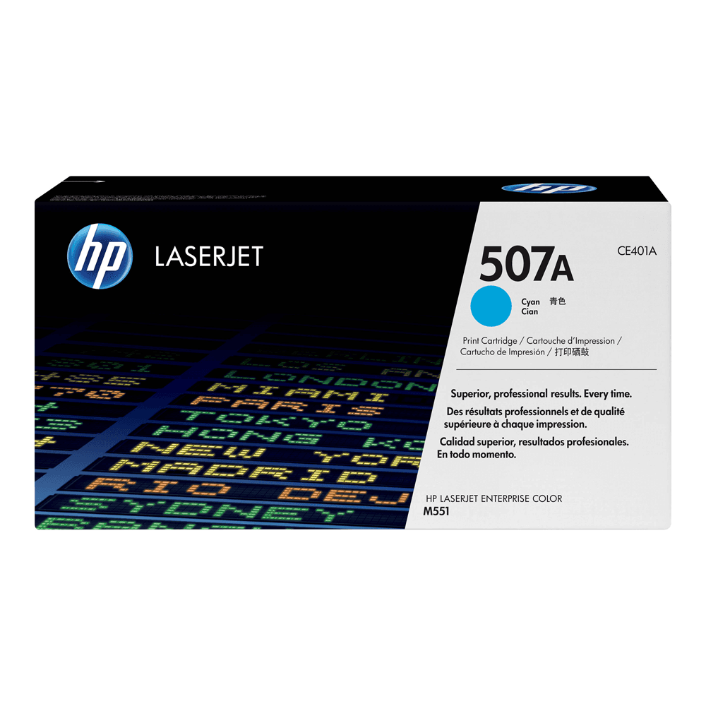 Anúncio: Toner HP 507A Cyan – CE401A