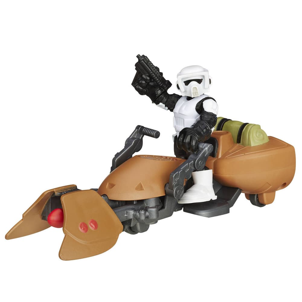 Anúncio: Boneco Hasbro Playskool Star Wars B2035 Scout Trooper & Speeder Bike