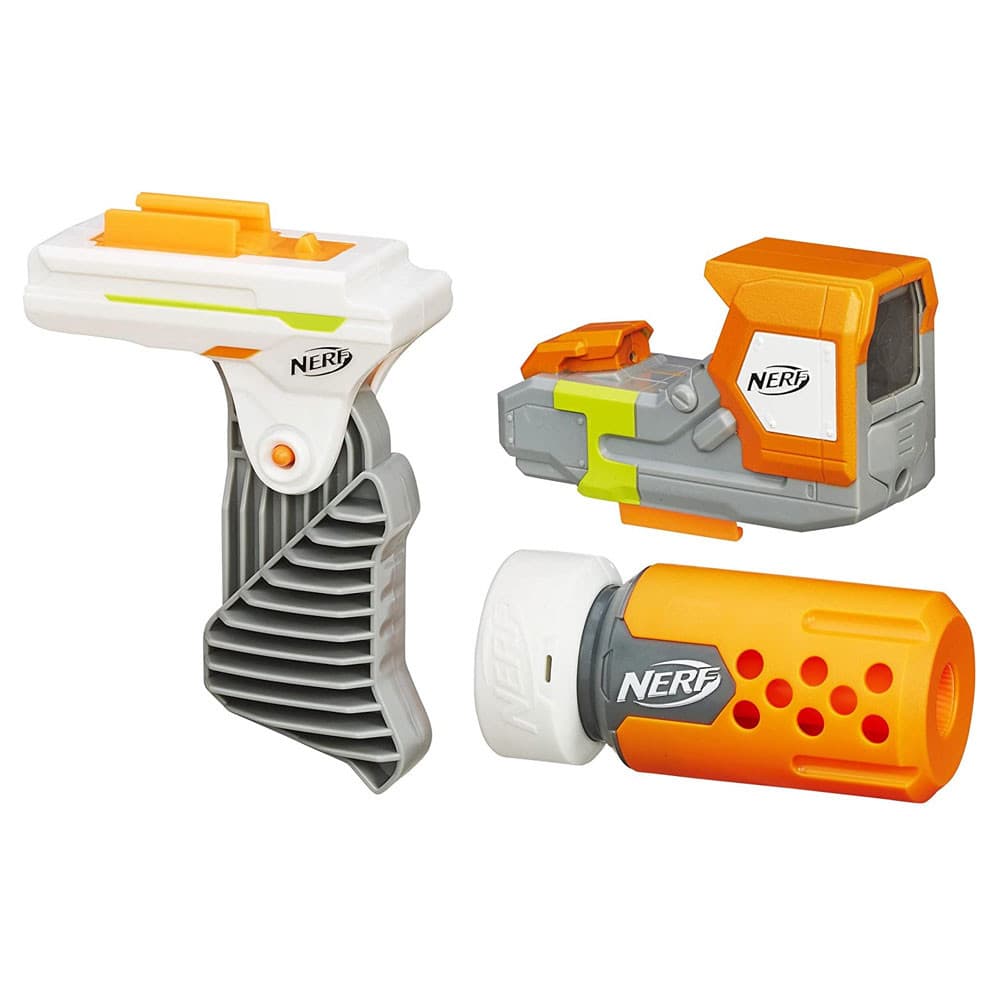 Anúncio: Kit de Acessórios Hasbro B1535 para o Lançador de Dardos Hasbro Nerf Modulus