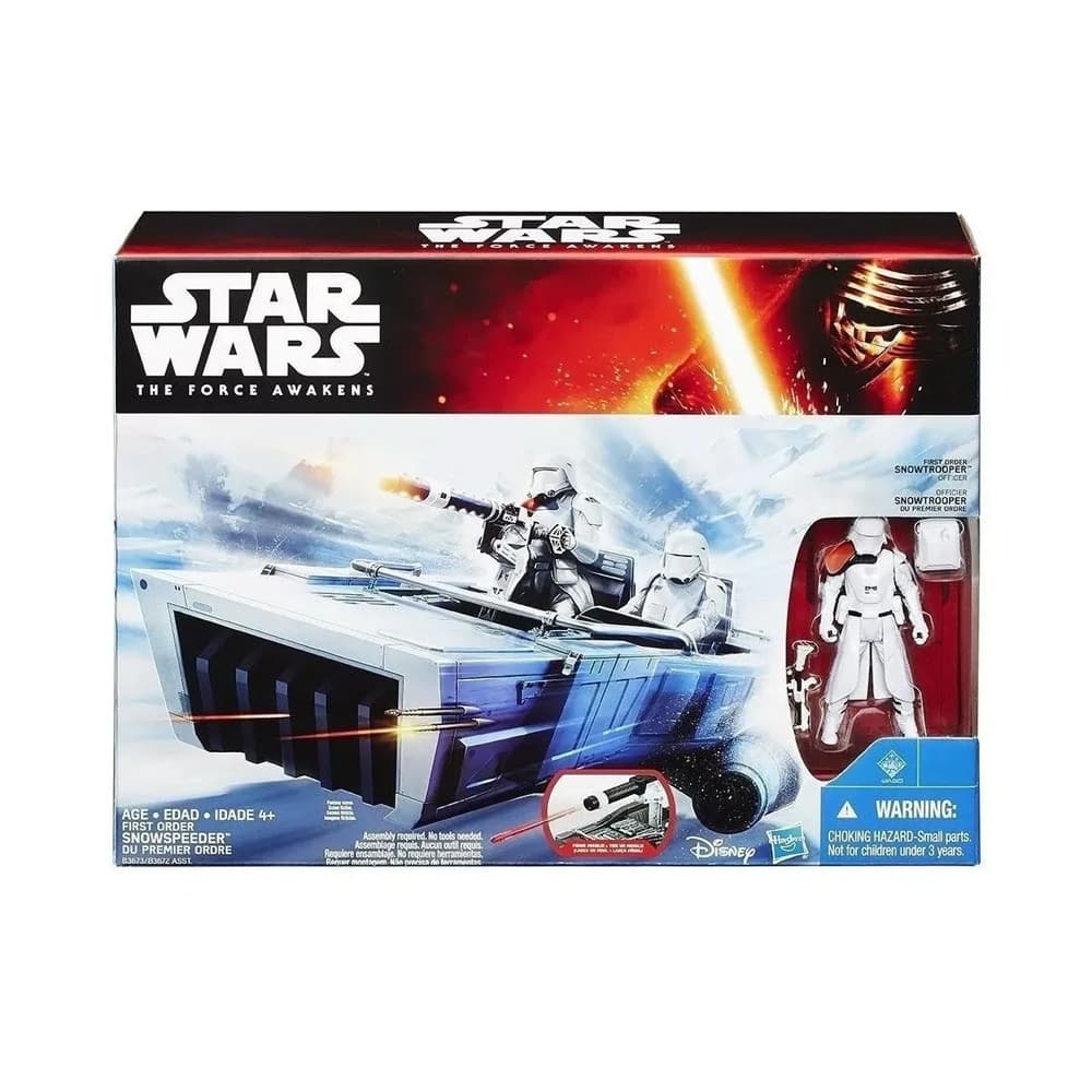 Anúncio: Nave Hasbro Star Wars B3673 1ST Order Snowspeeder
